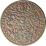 Rechenpfenig Sachsen, Vs