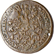 Rechenpfennig Hans Biener, Vs