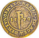 Rechenpfennig Sachsen, Vs