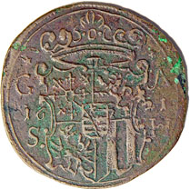 Rechenpfennig Sachsen, Vs 