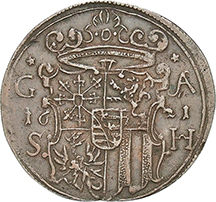 Rechenpfennig Sachsen-Weimar 1621, av