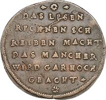 Rechenpfennig Sachsen