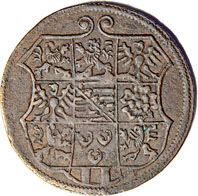 Rechenpfennig Sachsen 1568