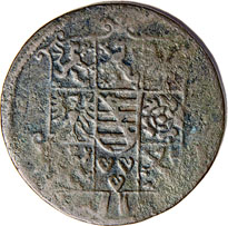 Rechenpfennig Sachsen, 8580 Vs