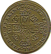 Rechenpfennig von Johann Jacob Dietzel, Rs
