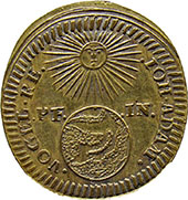 Rechenpfennig aus Nürnberg, Rs