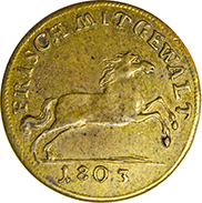 Rechenpfennig von 1803