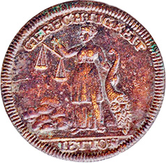 Rechenpfennig aus Nürnberg, Rs